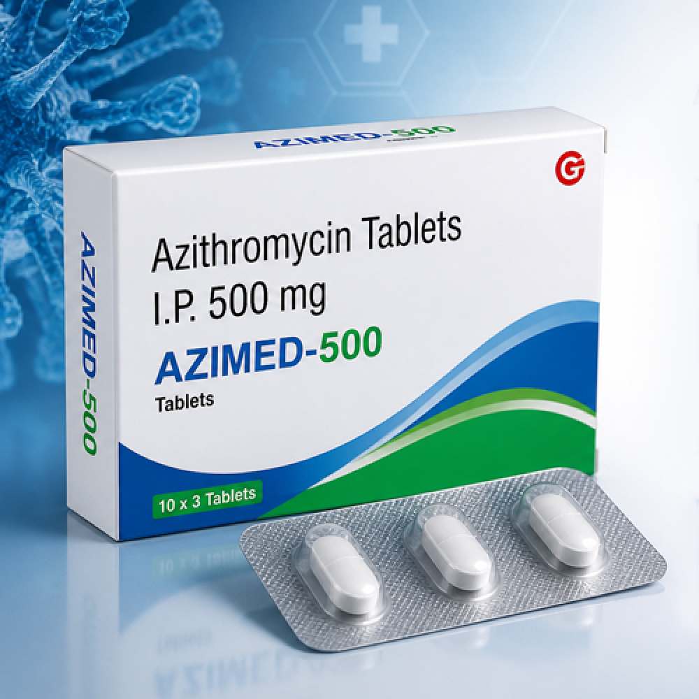 Azithromycin Tablets I.P. 500 mg